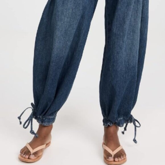 Free People Gray Wide-Leg Jeans - Picture 5 of 10